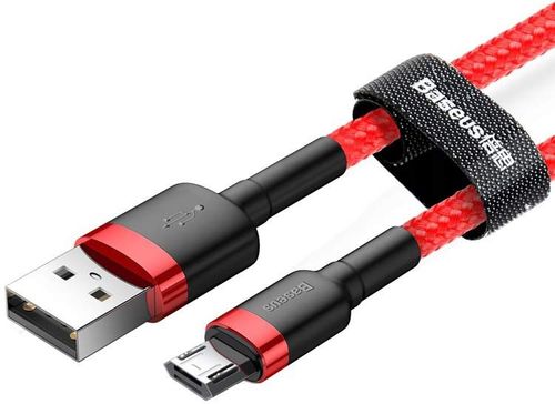 Kabel Baseus USB do Micro USB 1.5A, 2 metry, czerwony na Arena.pl