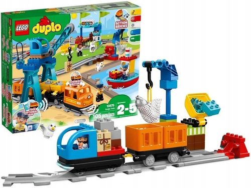 LEGO Duplo 10875 Pociąg towarowy na Arena.pl