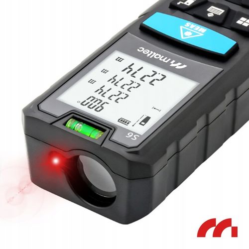 DALMIERZ LASEROWY 50M KĄTOMIERZ POZIOMICA CYFROWY MIERNIK ODLEGŁOŚCI na Arena.pl