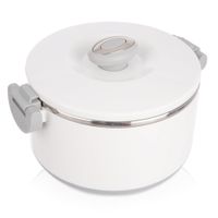 Termos obiadowy stalowy biały TERMO 1,6 l