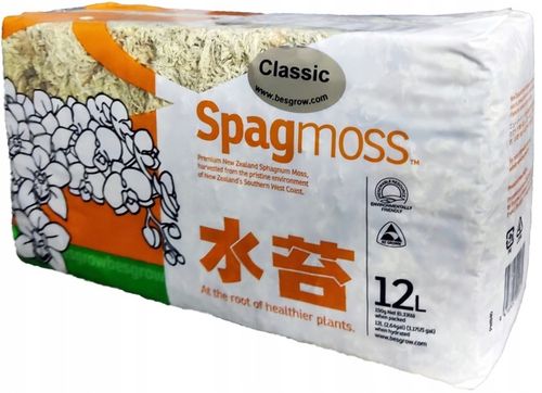 Besgrow Spagmoss CLASSIC Mech torfowiec Sphagnum 12L na Arena.pl