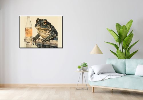 Plakat 100x75cm Refleksje Błotniaka na Arena.pl