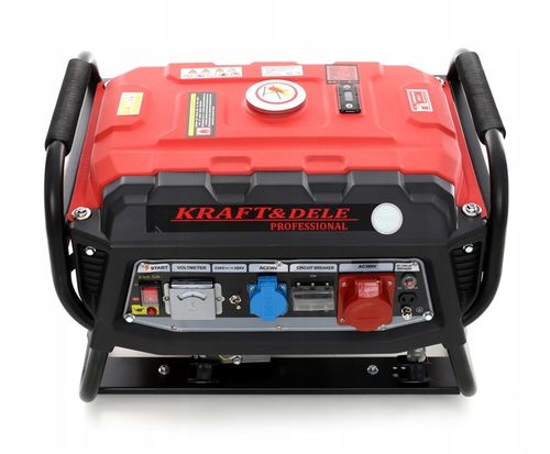 AGREGAT PRĄDOTWÓRCZY 3000W 7KM TRÓJFAZOWY GENERATOR PRĄDU PRZENOŚNY 3000W na Arena.pl