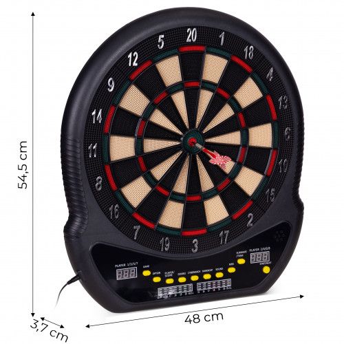 ELEKTRONICZNA TARCZA DART 27 GIER 2xLCD DLA KAŻDEGO GRACZA na Arena.pl