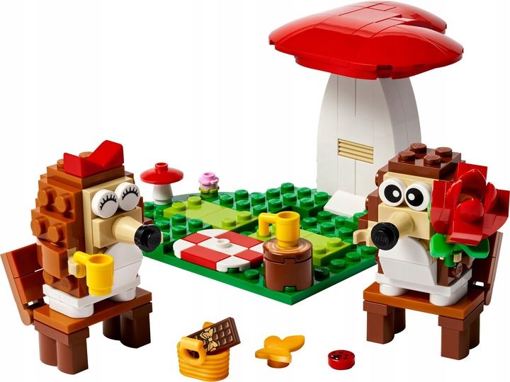 LEGO 40711 Piknik pary jeżyków zdjęcie 2