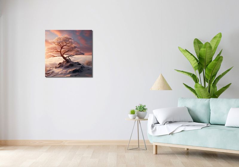 Obraz 60x60cm Zimowa Odyseja zdjęcie 2