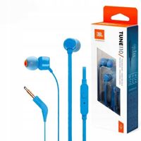 Słuchawki dokanałowe JBL T110 z mkrofonem BAS