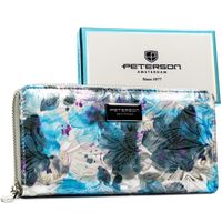 portfel damski skóra+pu ptn px25-1-npk-4634 blue