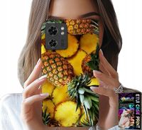 ETUI DO MOTOROLA EDGE 40 - ANANAS OWOCOWY CASE OBUDOWA + FOLIA