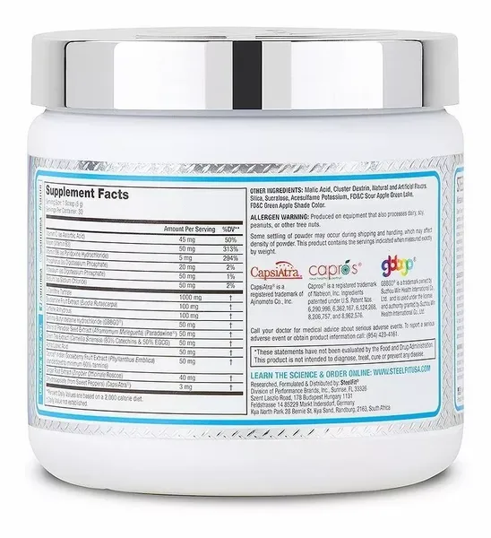 SteelFit Suplement spalanie tłuszczu przedtreningowy zdjęcie 3