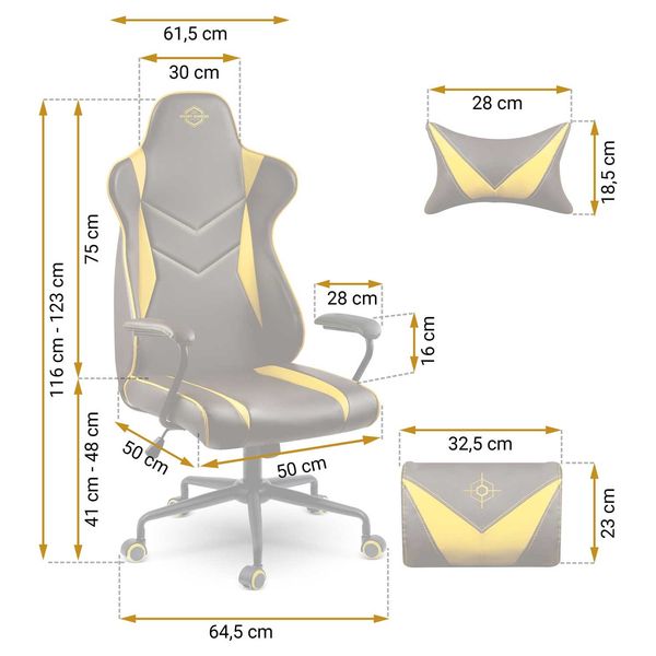Fotel gamingowy Sofotel Blitzcrank - 2592 zdjęcie 12