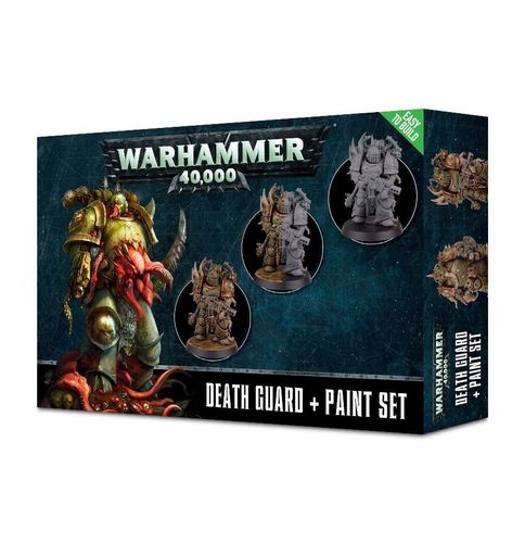 Warhammer 40000 Death Guard + Paint Set na Arena.pl