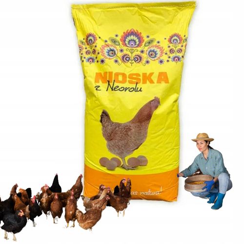DJ Nioska Sypka Pasza dla kur niosek Karma Dla Nioski Drobiu Neorol 25kg na Arena.pl
