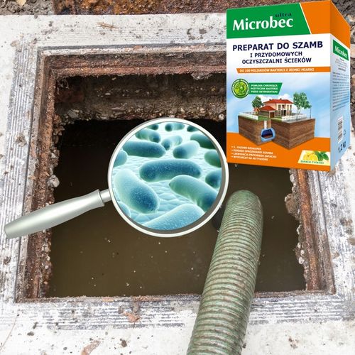 MICROBEC ULTRA Preparat Bakterie Do Szamba Aktywator Cytrynowe 1,2 KG na Arena.pl