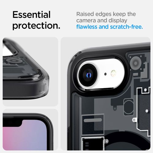 spigen ultra hybrid mag magsafe iphone 16e zero one black na Arena.pl