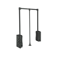 Pantograf do szafy do szafki 87,5 - 120 cm szary