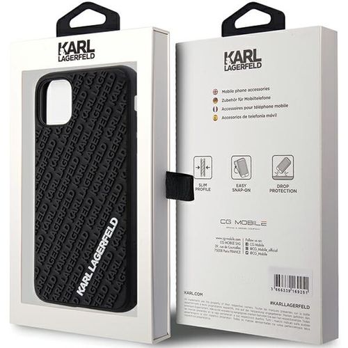 Etui Karl Lagerfeld do iPhone 11, iPhone XR, Czarny na Arena.pl
