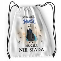 Plecak Dla Miłosza Sportowy Szkolny Worek Torba Z Nadrukiem Ze Zdjęciem