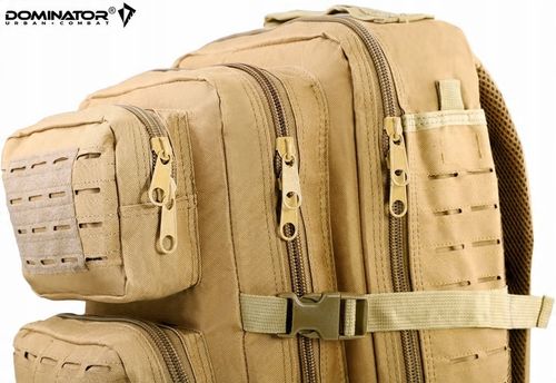 PLECAK WOJSKOWY TAKTYCZNY DOMINATOR WARRIOR LASER CUT MILITARNY 36L Tan na Arena.pl