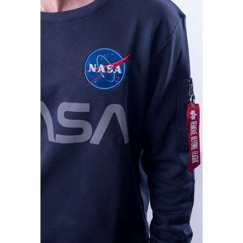 NASA REFLECTIVE SWEATER 07 REP  BLUE M na Arena.pl
