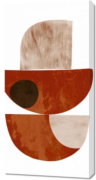 Obraz 50x100cm Ziemista Warstwa zdjęcie 1