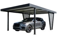 Carport V PREMIUM 4,3x5m Wypełnienie panelami Wiata samochodowa TS1252