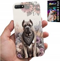ETUI DO HUAWEI Y6 2018 - PSIE RASY PSIE WZORY POKROWIEC + FOLIA