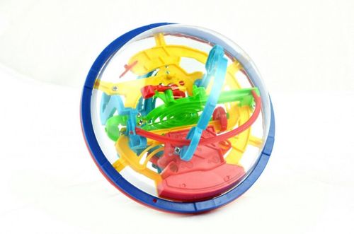 Kula labirynt IQ balls 100barier 13cm na Arena.pl