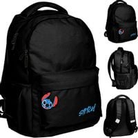 PLECAK SZKOLNY MŁODZIEŻOWY TORNISTER STICH CZARNY