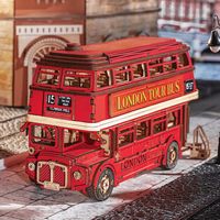 Model do składania Robotime Rolife Londyński Autobus TGM02