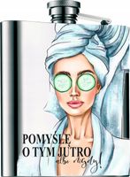 Piersiówka prezent dla przyjaciółki koleżanki żony dziewczyny z imieniem