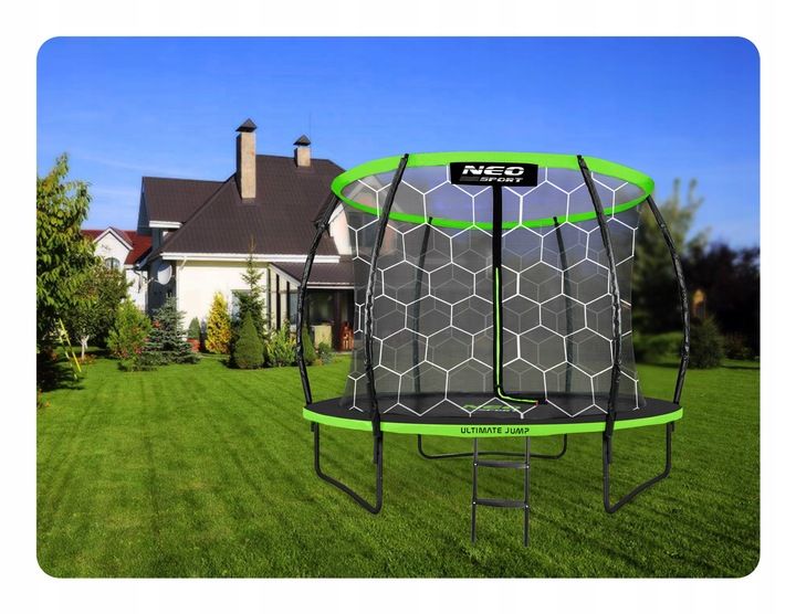 TRAMPOLINA OGRODOWA DLA DZIECI 252cm 8ft NEOSPORT zdjęcie 6