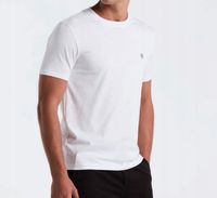 PENGUIN Koszulka z organicznej bawełny z haftowanym logo Pin Point M