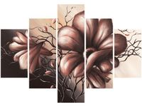 70 100CM OBRAZ 5 ELEM DALIOWA KONIECZNOŚĆ DRUK PŁÓTNO