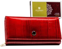 portfel damski skórzany ptn 42106-cb-8720 red
