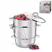 SOKOWNIK PAROWY Indukcja GARNEK Stalowy GAZ Duży Konighoffer 8 l