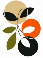 Plakat 15x20cm Organiczny Pokój