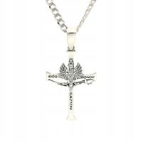 Krzyż z orłem Bóg Honor Ojczyzna