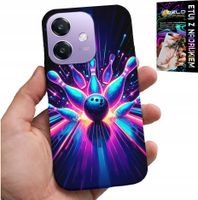 ETUI DO OPPO A40 / A40M - KRĘGLE BOWLING STRIKE POKROWIEC, PLECKI