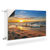 MASKOWNICA Magnetyczna Grzejnika ZACHÓD Słońca MORZE Pejzaż 110cm x 60cm