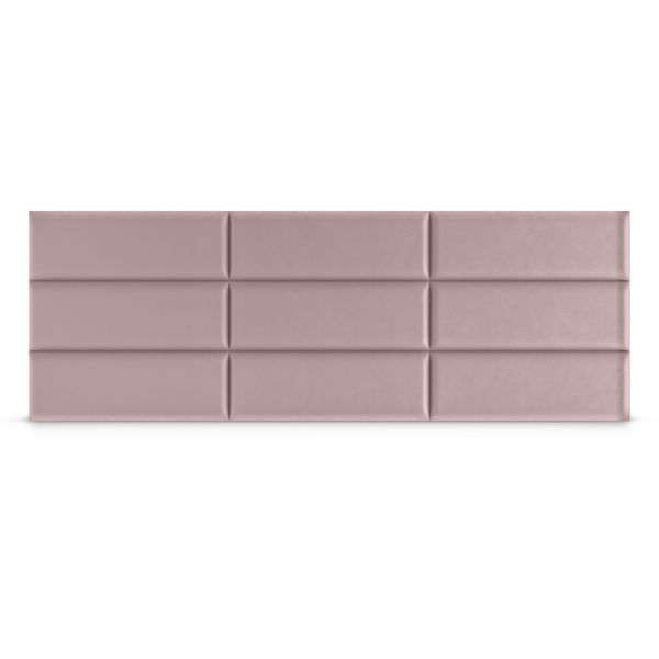 PANELE TAPICEROWANE ŚCIENNE WEZGŁOWIE 3D 50cm x 15cm zdjęcie 4