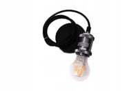 LAMPA SUFITOWA WISZĄCA OPRAWA NA ŻARÓWKĘ ZŁOTA LOFTOWA 5X7 CM