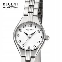 Regent Ladies Zegarek na rękę Analogowa metalowa bransoletka Srebrny