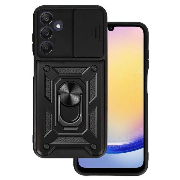 Slide Camera Armor Case do Samsung Galaxy A25 5G Czarny zdjęcie 1