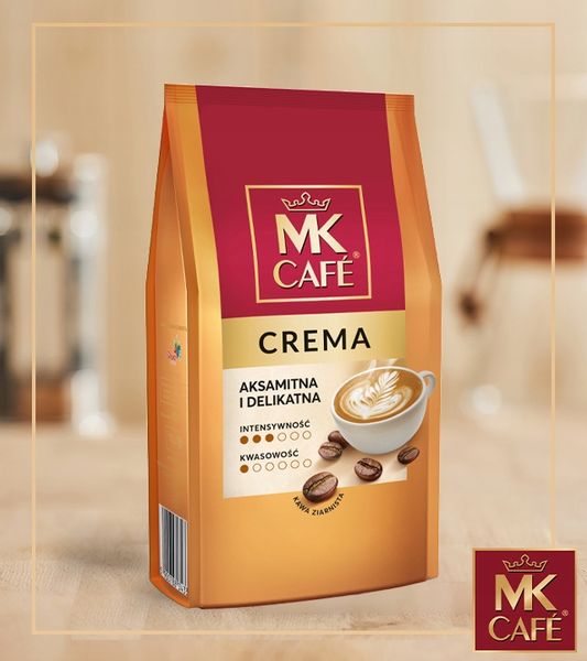 Kawa ziarnista MK CAFE CREMA 1 kg zdjęcie 5