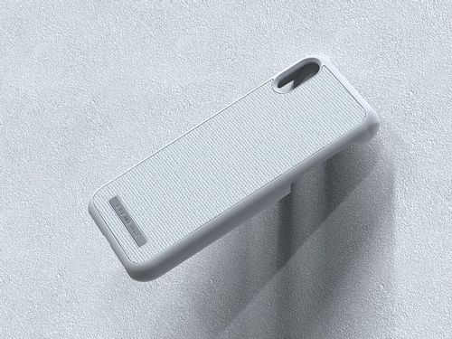 Nordic Elements Original Idun - Materiałowe etui iPhone XR (Light Grey) na Arena.pl