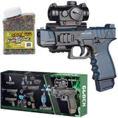 Pistolet automat na kulki żelowe wodne 7-8mm PZ-021G-1 + kulki 20000szt