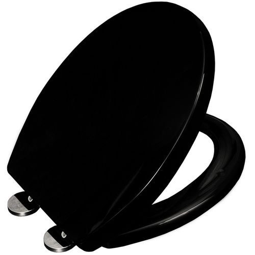 DESKA SEDESOWA WOLNOOPADAJĄCA WC TOALETOWA DO CERSANIT KOŁO ROCA CZARNA na Arena.pl