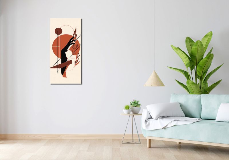 Obraz 40x90cm Zmierzch na Dłoni zdjęcie 2