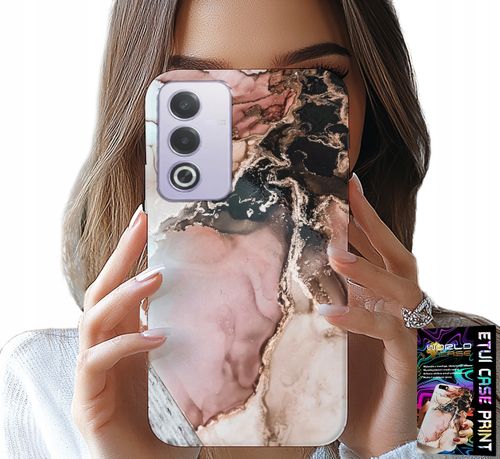 ETUI DO OPPO A80 5G - ELEGANCKI MARMUREK MODNE WZORY + FOLIA na Arena.pl